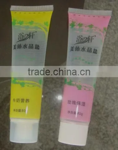 clear plastic tubes with cap,beauty bath tube