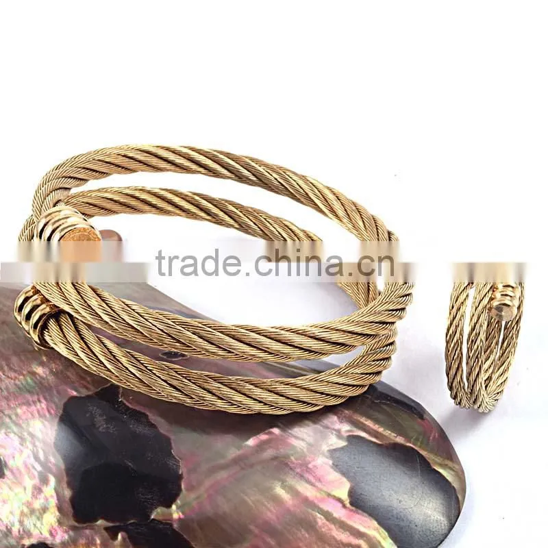Latest gold finger ring designs fashion jewellery stainless steel set jewelry