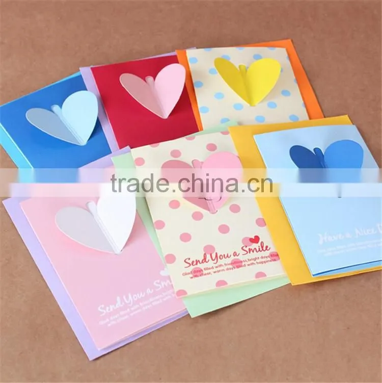 Nice design color printed gift card manufacturer