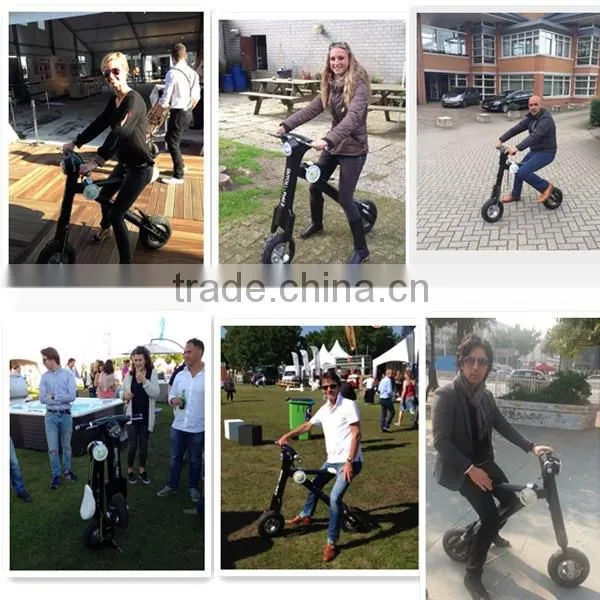 New Design E Scooter, 35-40km Range Per Charge Foldable electric bike with 350W motor power