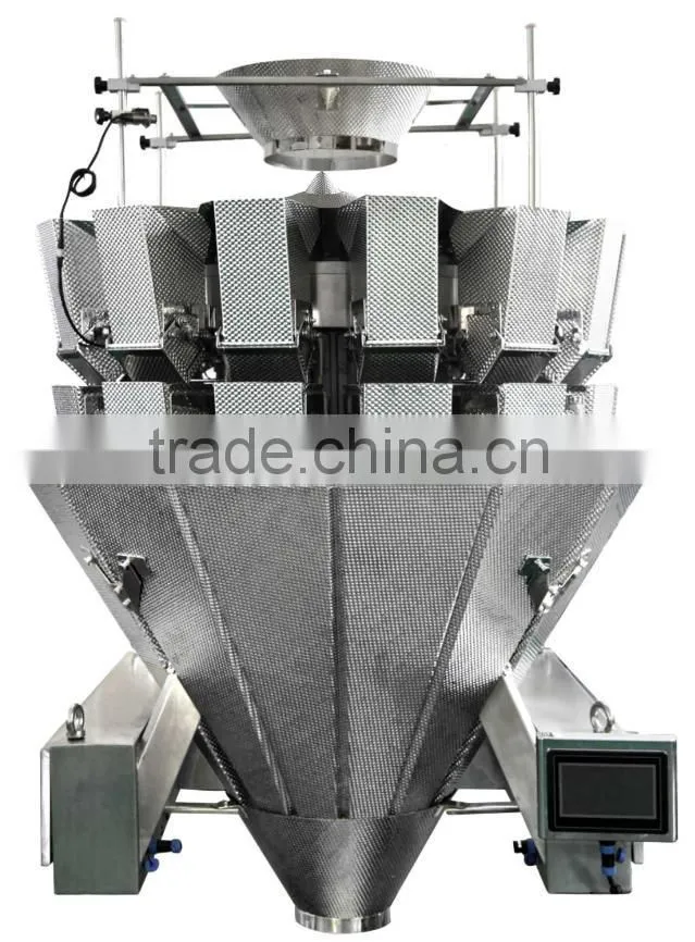 multihead weigher for cheese packaging dimple plate