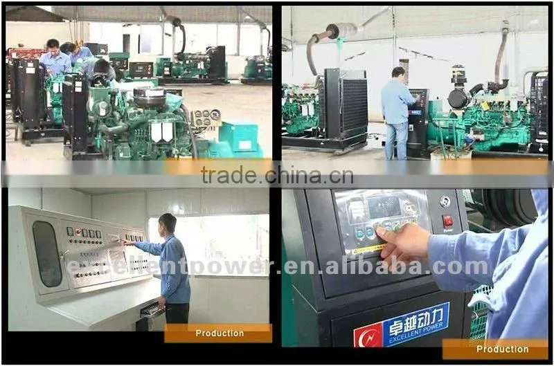 120KW gas engine 3 phase 6 cylinder