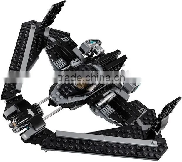 Decool 7118 518Pcs superheroes Battle of the upper air Batman vs Superman Building Bricks Toys
