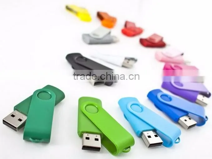 Custom Logo Twister Usb 2.0 4Gb