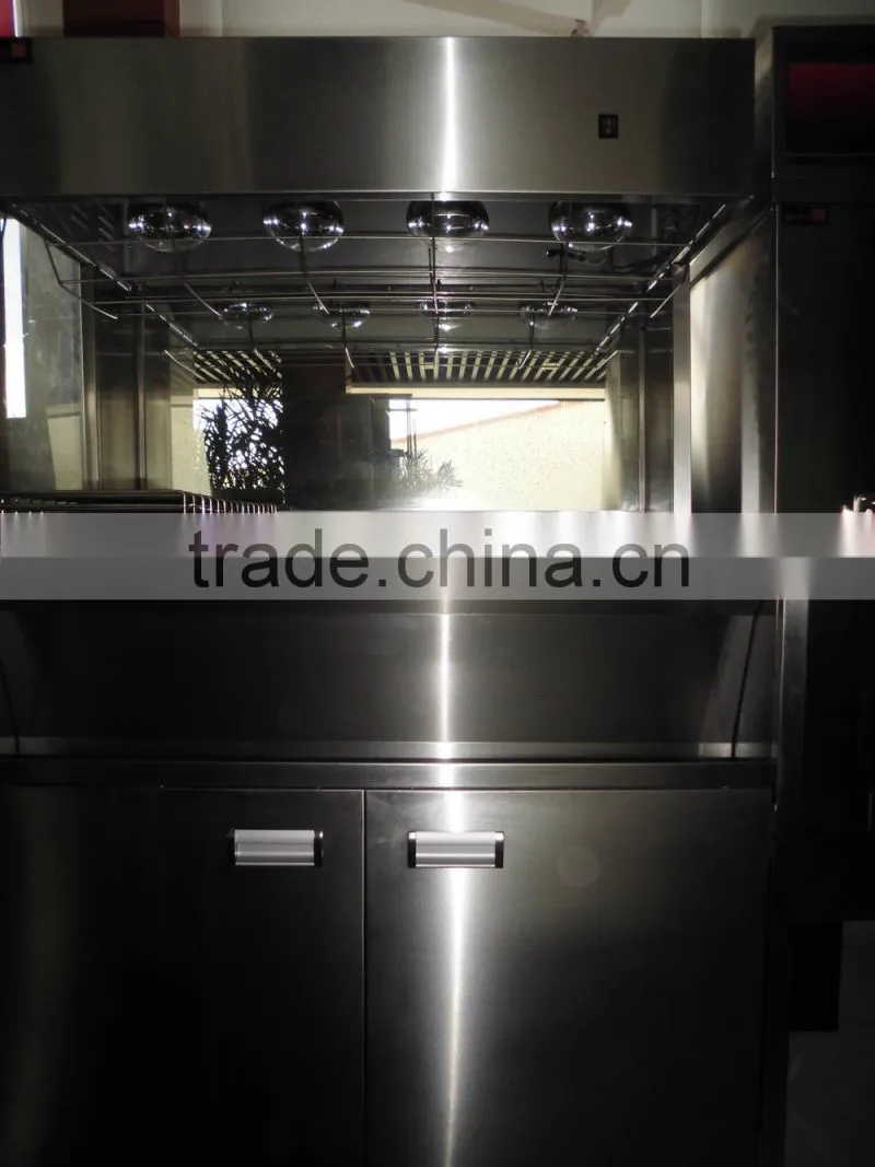 2015 Hot Sale Floor Stand Electric Chip Warmer