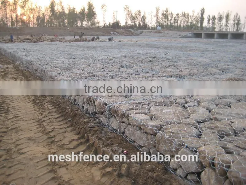 China professional Gabion baskets prices/galvanized gabion box