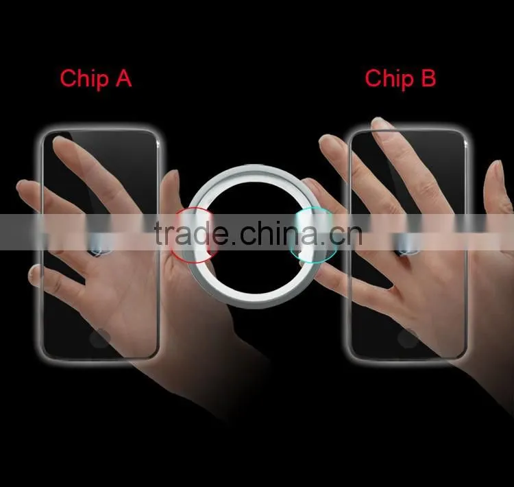 Multi-function titanium material smart ring, share/unlock/trasmit functions nfc smart ring for nfc phone