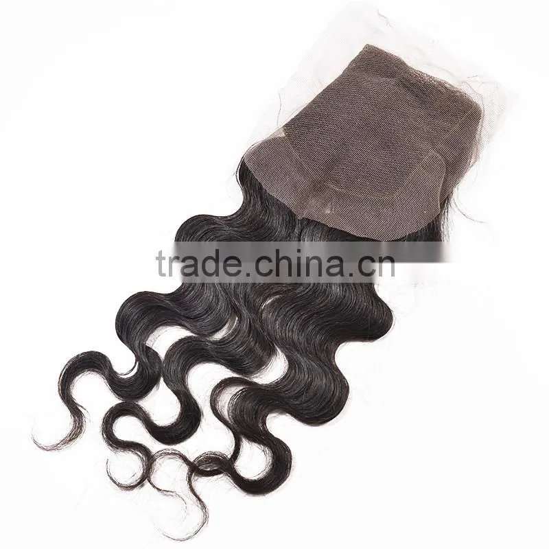 Professional Manufacturer New Arrival New Style Delightful Perfect 5A Cheap Peruvian Hair Lace Closure