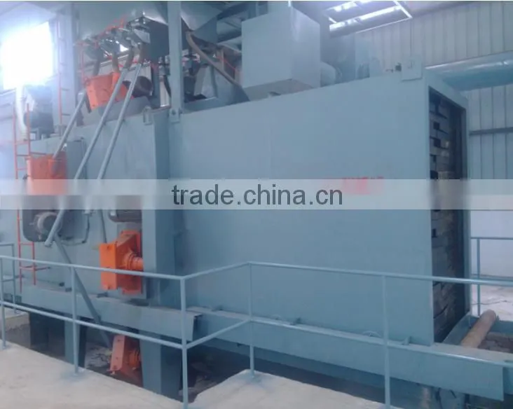 Beam steel shot blasting equipment