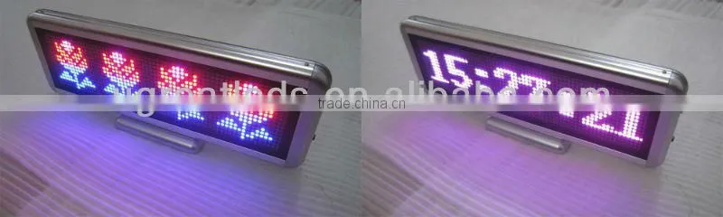 Tri-color Led Message Moving Display