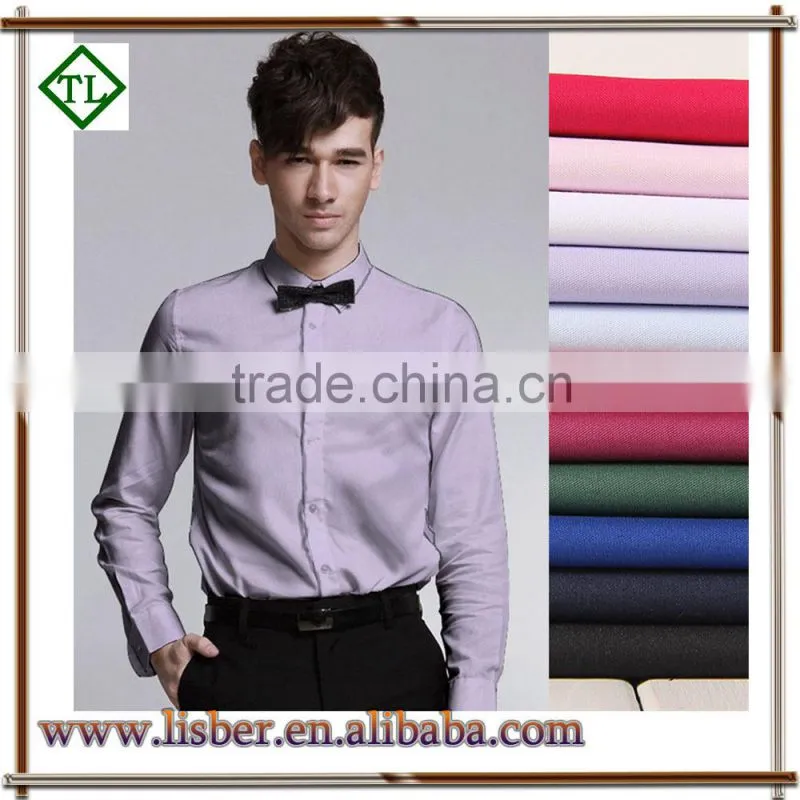 85% polyester 15% cotton shirt fabric