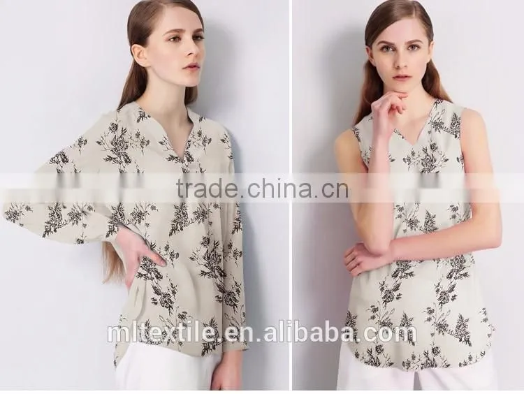 plain dyed silk crepe de chine
