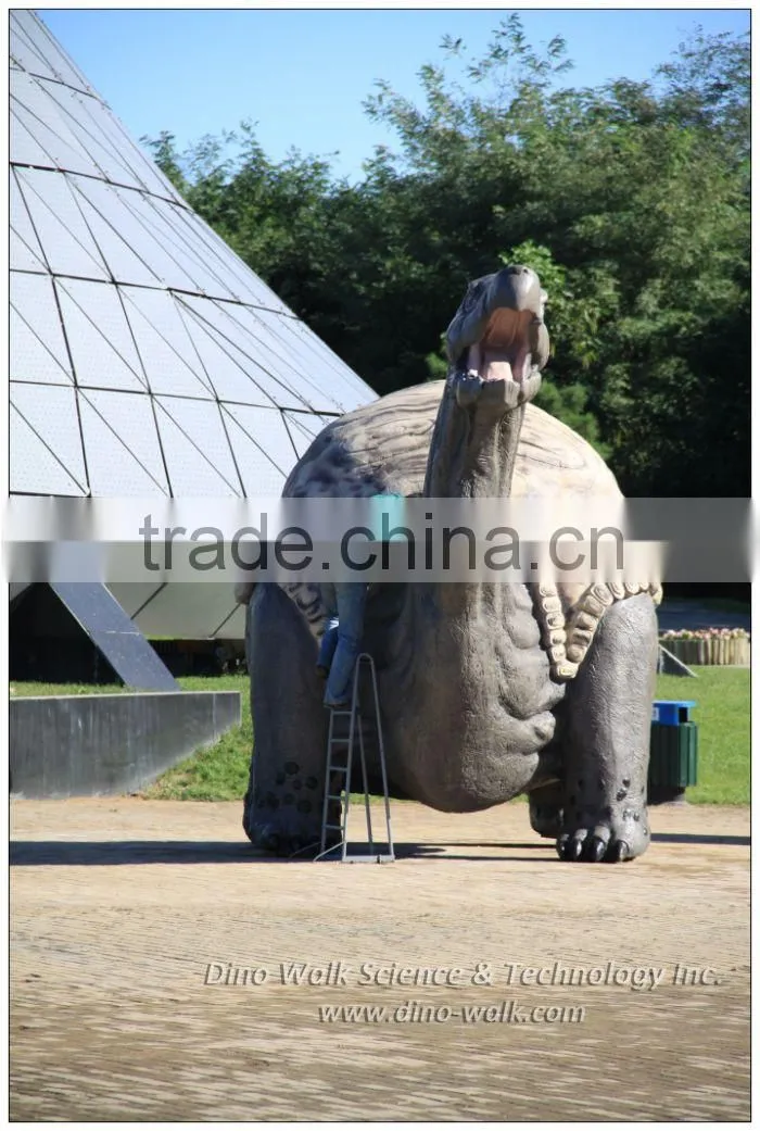Theme park equipment fiberglass dinosaur 8m