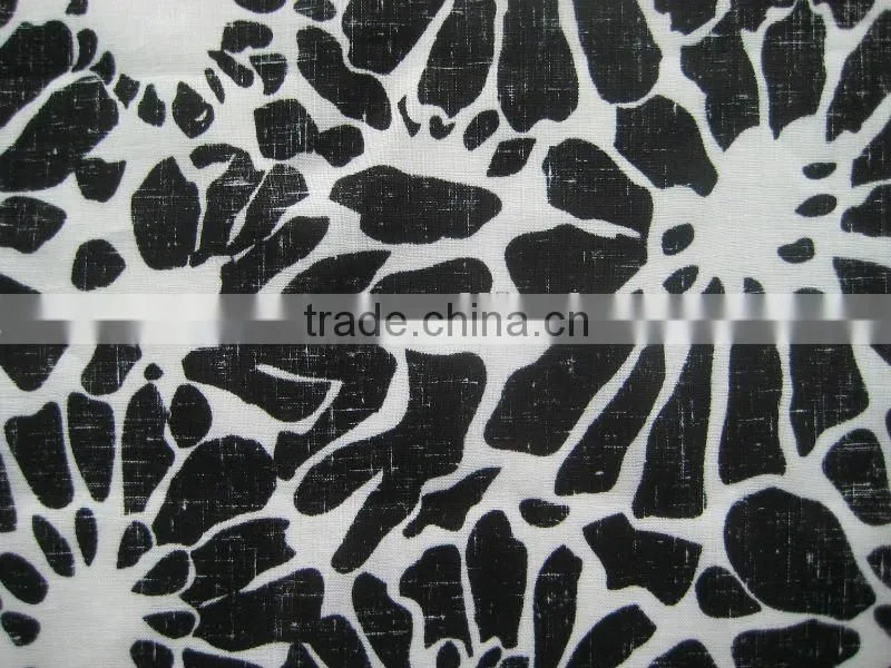 screen printing linen fabric