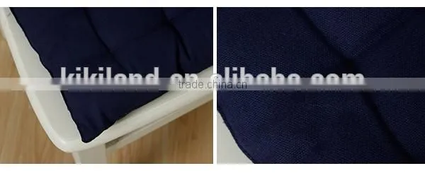 2015 New design 100% Handmade Dark navy ties chair cushion seat cushion chair pad
