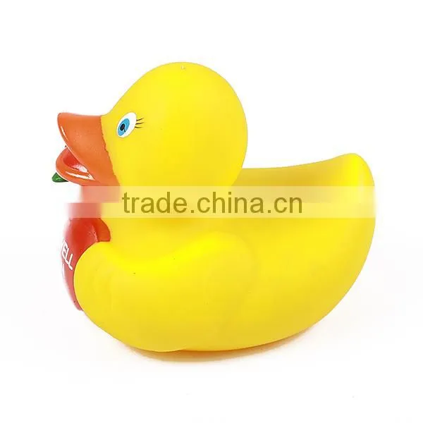 Promotional Floating Rubber Bath Toy Duck
