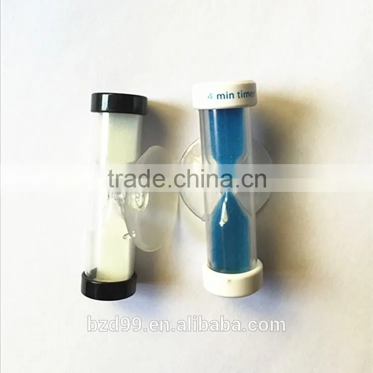High Quality Hotel Hourglasses Shower Sand Timer 4 Minutes