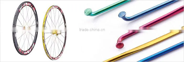 Titanium spoke price per piece for bicycle