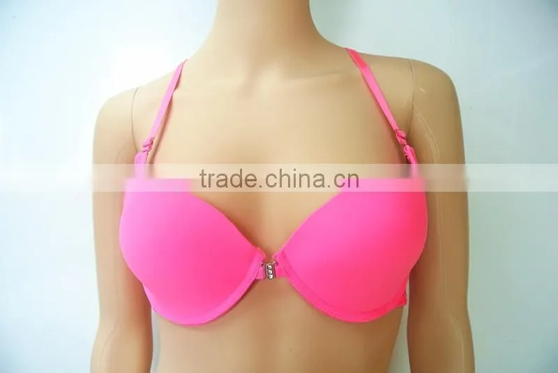 High Quality Wholesale Blue Seamless Teenage Girl Bra And Underwear