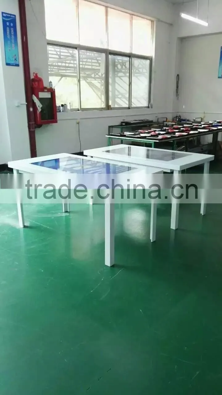 55 Inch digital signage with mini pc / super slim Android floor stand Digital Signage kiosk support trade
