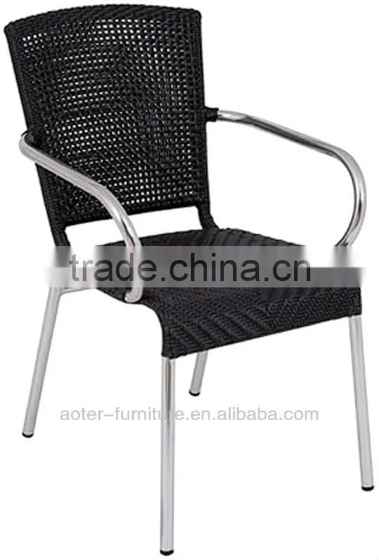 Aluminum frame plastic garden chair