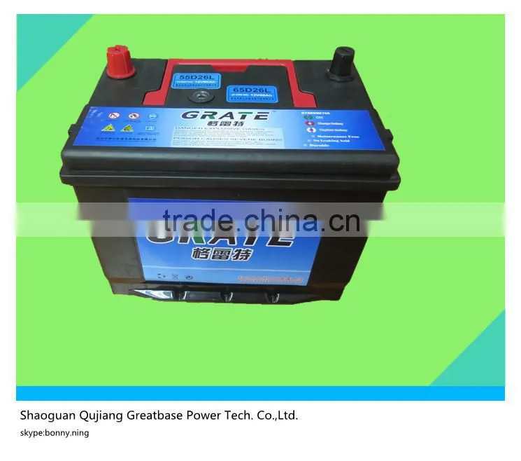 normal type auto battery of reasonable prices