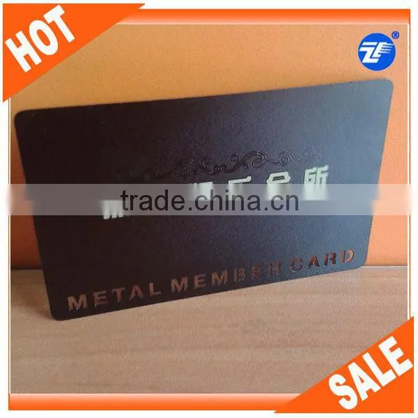 High Quality top metal business card