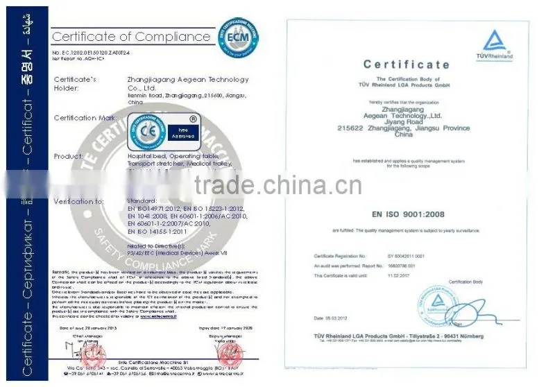 AG-LT010 CE ISO surgery cold light battery hospital emergency operation lamp