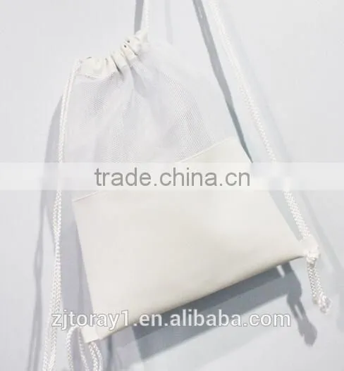Drawstring Mesh Bag Shoulder Clear Drawstring Bag