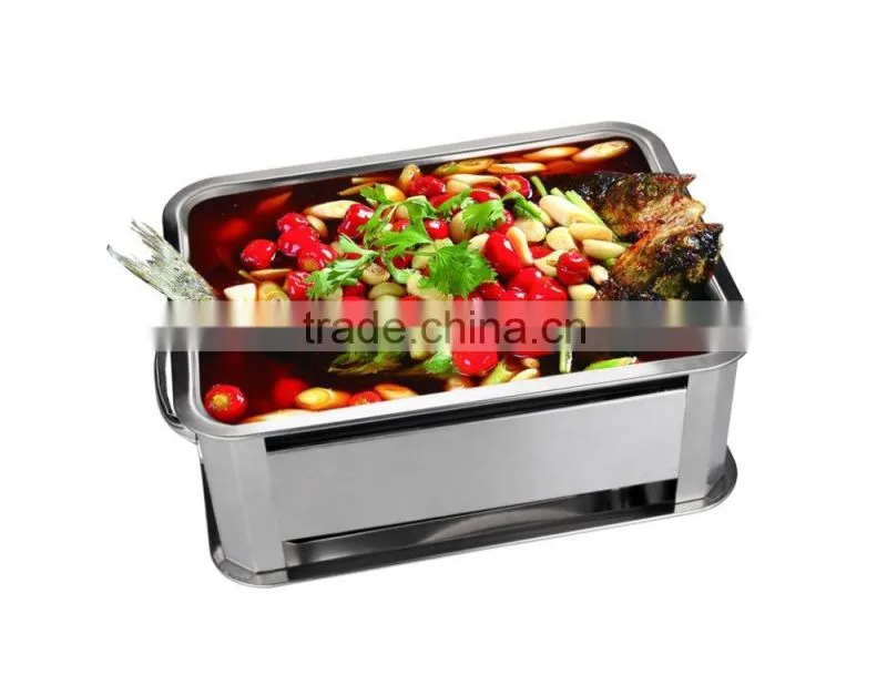 restaurant equipment charcoal hot food warmer for sale