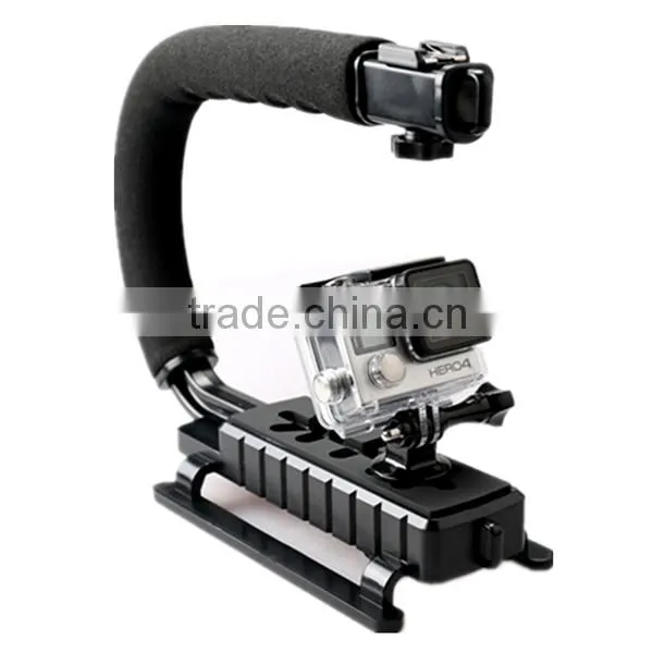U Shape Stabilizer with Adapters for GoPro Hero 4/3+/3/2