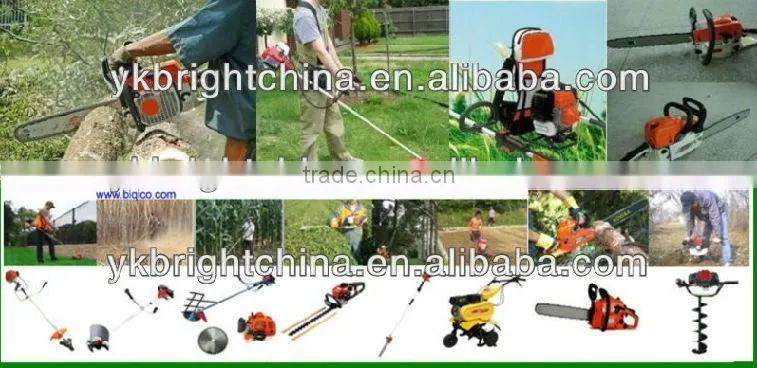 Petrol mutifunctional garden trimmer brushcutter 1E40F-5 for cutting branch