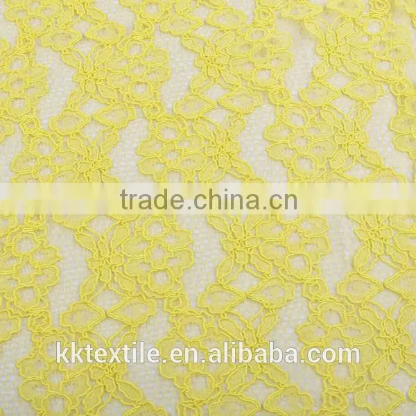 New arrival 2014 best price 45% Cotton 55% Nylon cord lace fabrics