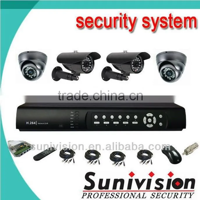 home security camera system 36pcs IR LED 1.0 megapixel 720p poe ip camera