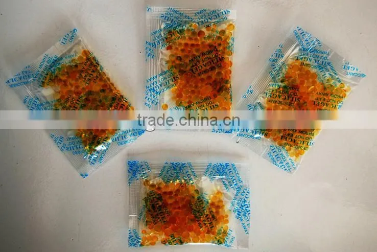 wholesale factory price self-indicating silica gel desiccant packets