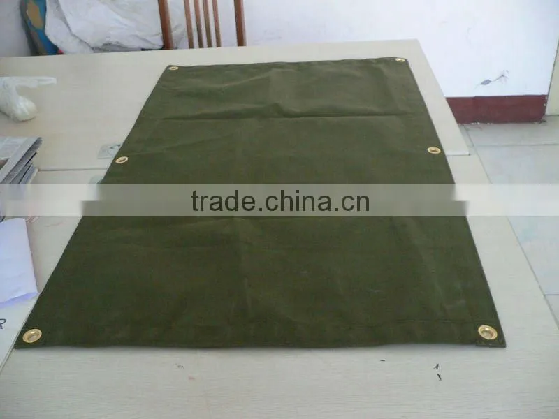 Fire Retardant Waterproof 100% Cotton Canvas Tarpaulin