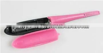 professional plastic heated mini electric eyelash curler