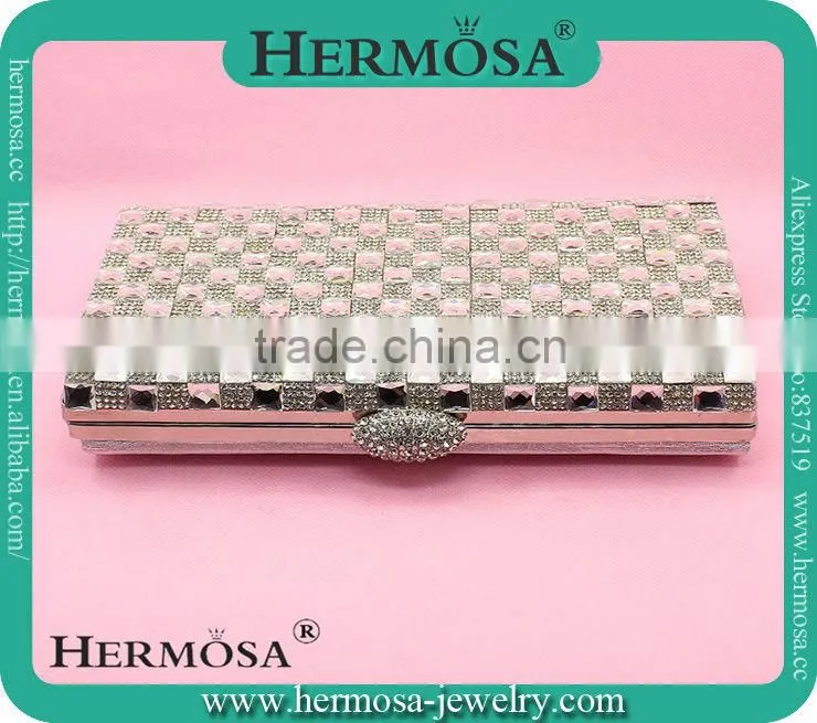 Hermosa Newly Women Elegant Clutch Purse Treny Lady Evening Party Prom Purse Fashion Jewelry Purse