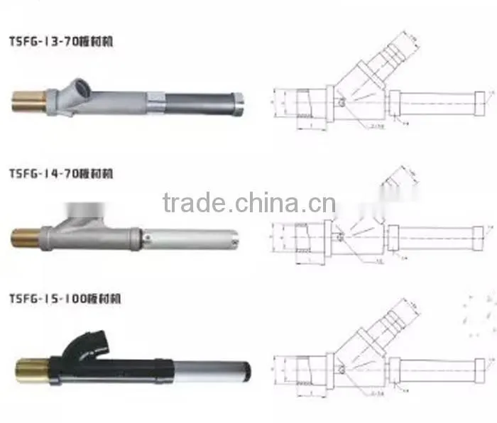 High quality eps filling gun for EPS block moulding machine
