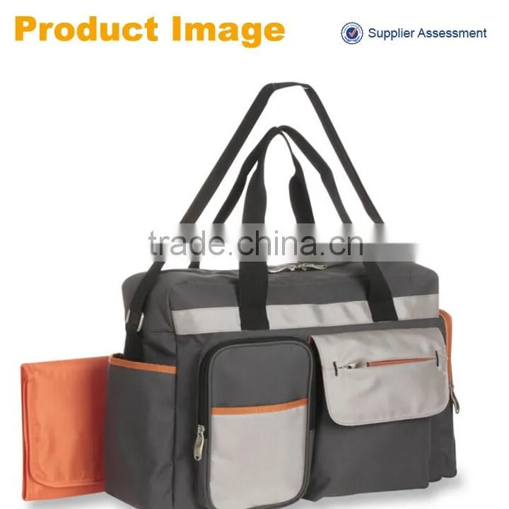2016 newest high quality polyester cheap nappy bag baby