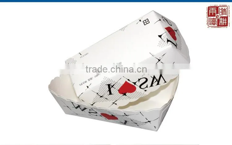 manufacturer custom paper food tray
