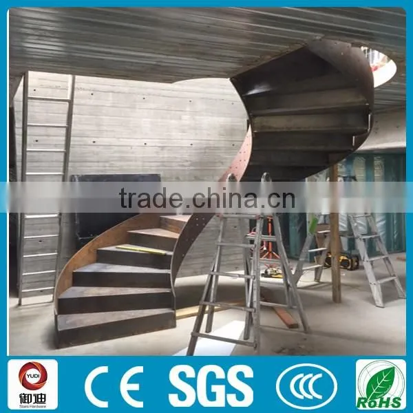 exterior outdoor composite stair tread for steel staircase