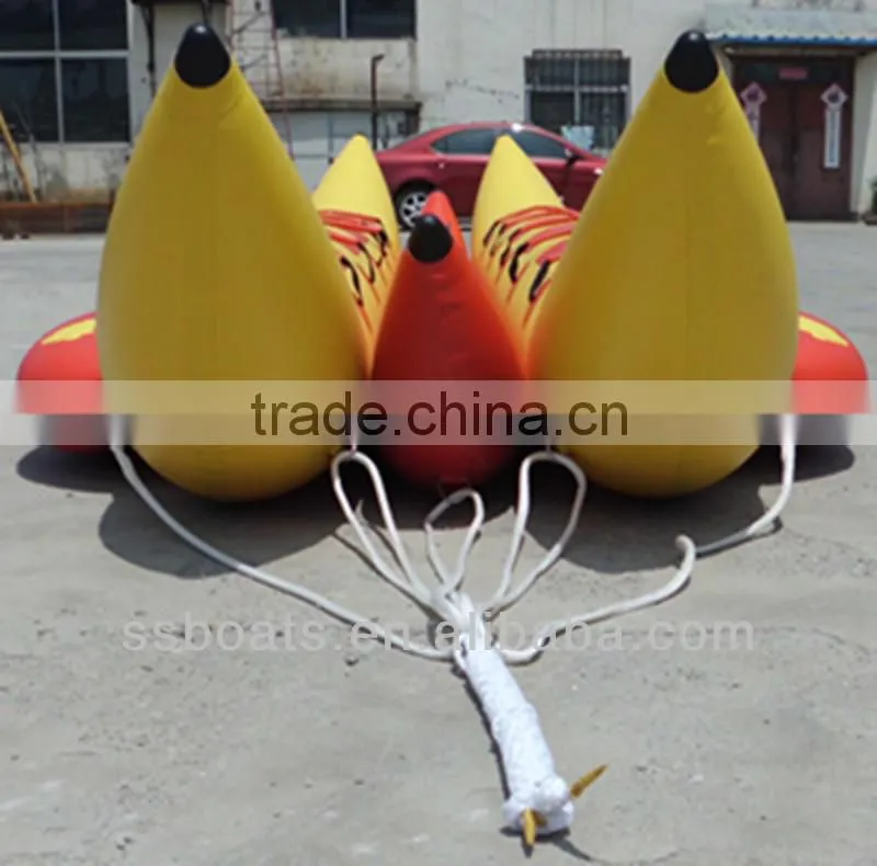 double tube inflatable banana boat for sale