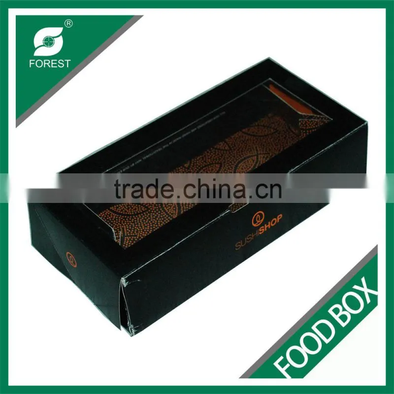 LUXURY FOLDABLE BOX WITH PVC WINDOW