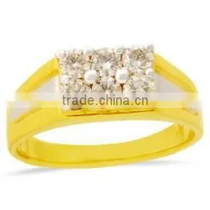 Gents Gold Diamond Rings