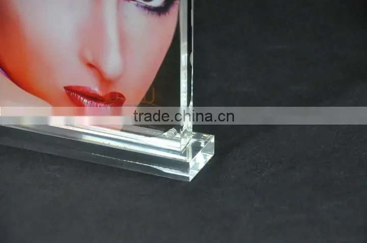 Customized perspex photo frame,DIY acrylic magnetic photo frames,lucite photo frame with fast delivery