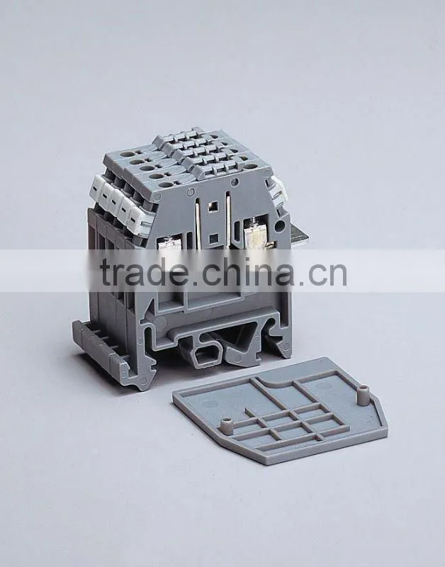 2.5mm2 400V 15A 22~10AWG 300V 20A Disconnect Terminal Block (ST6)