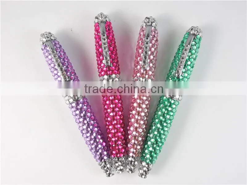 Dazzle Dimonds Wrapped Mini Pen Metal Rhinestone
