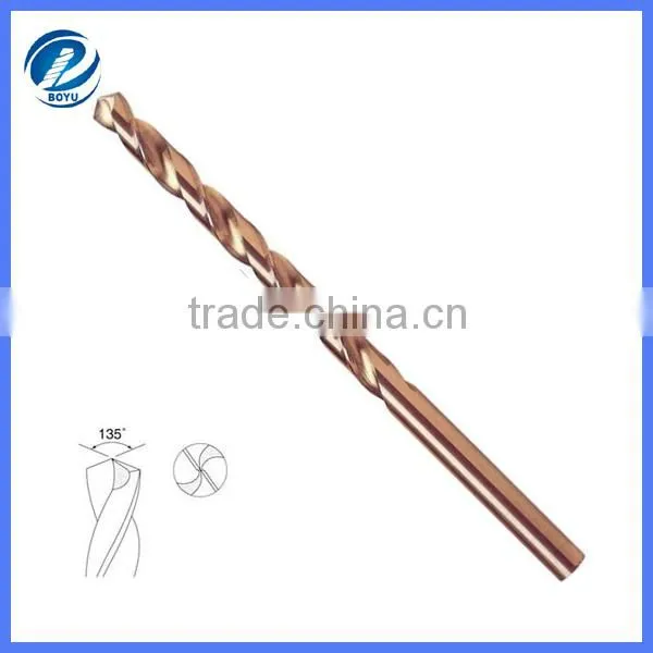 DIN340 Standard Rolled HSS Drill Bits Black Finished