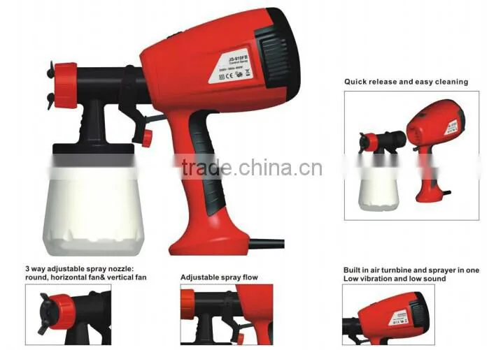 Frankever hot 400w hvlp electric car washing paint spray gun